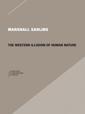 cover image of The Western Illusion of Human Nature